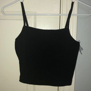 black tank top